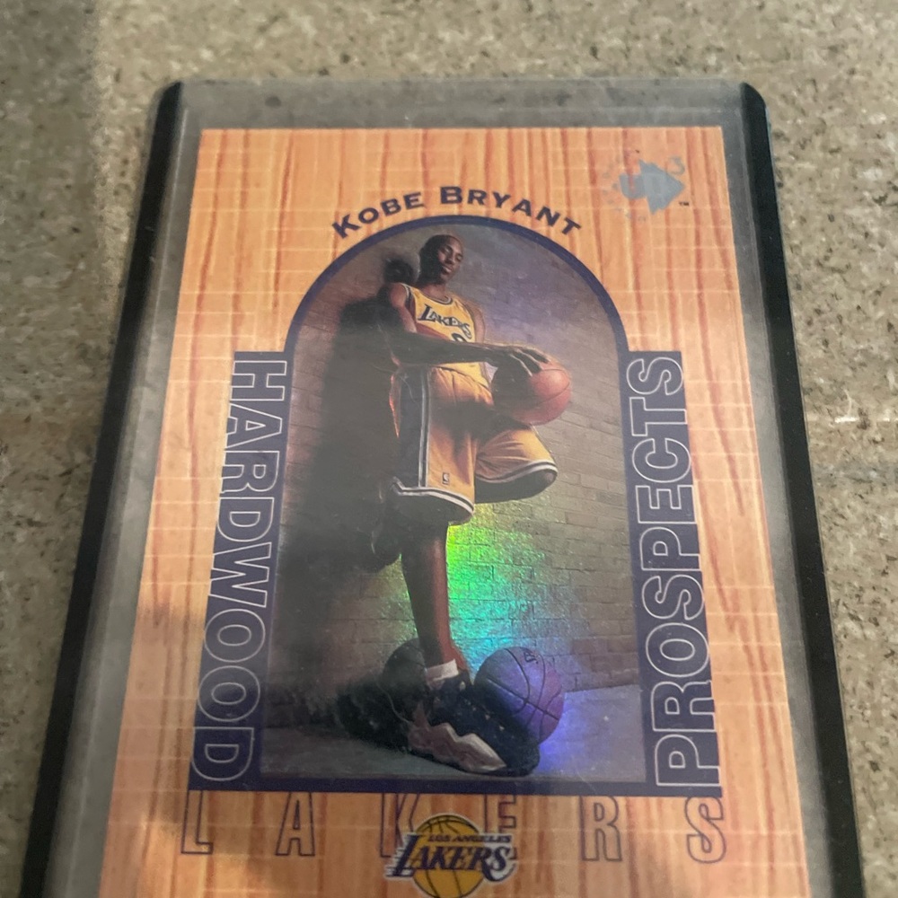 Kobe Bryant Lakers Hardwood Prospects rookie card
